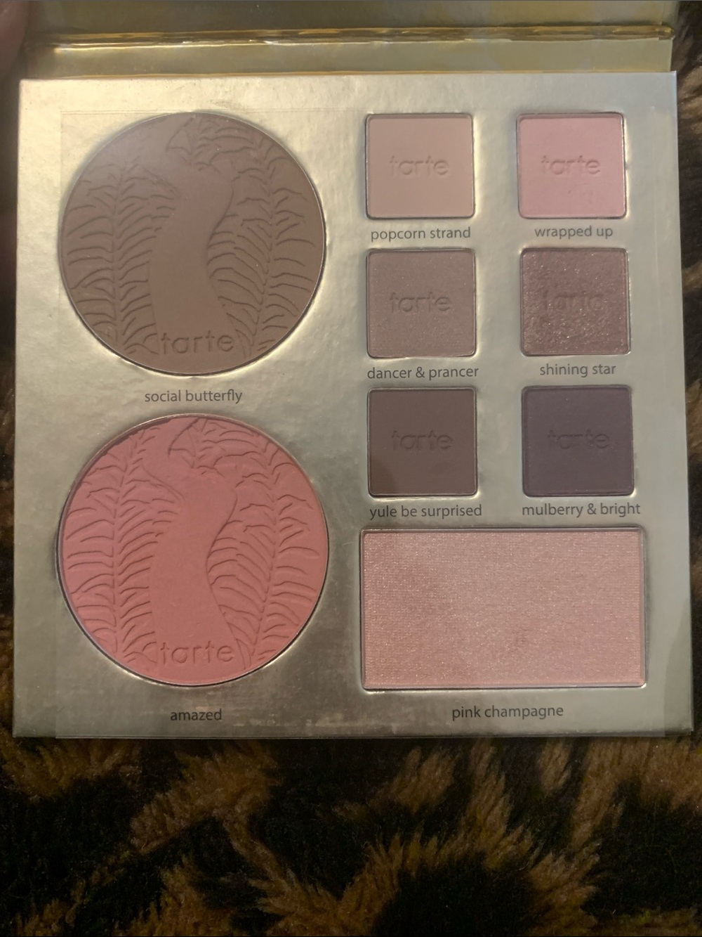 New tarte Pink & Mauve Face and Eyeshadow Palette